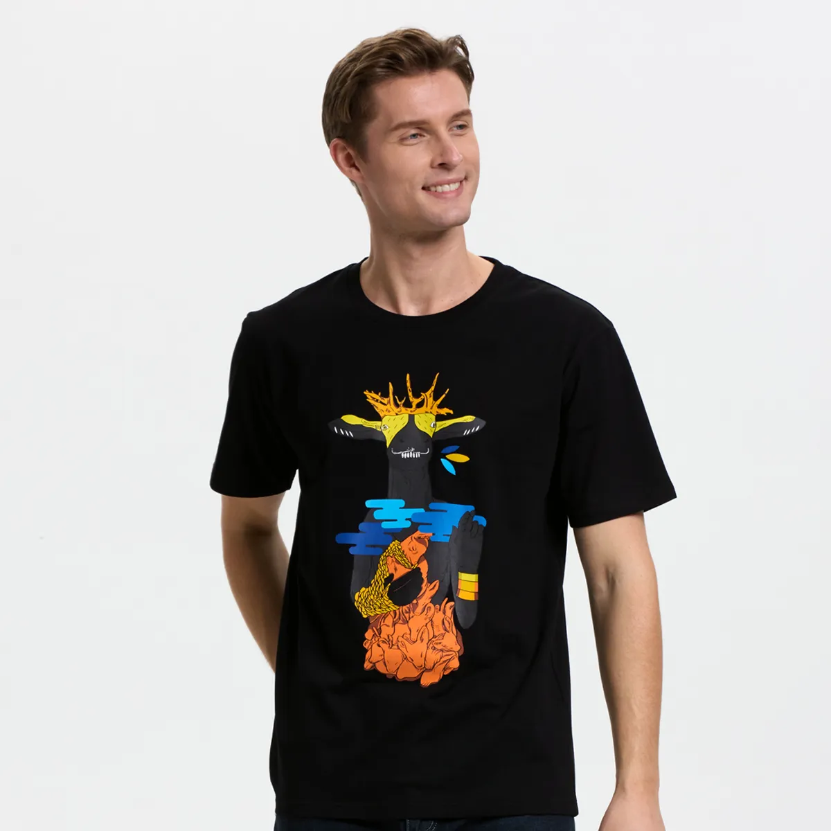 Title: No.369 The Deer God